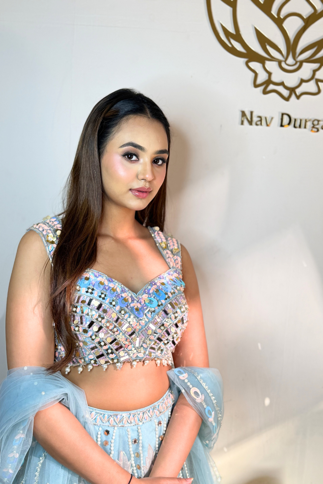 Celestial Pearl Lehenga