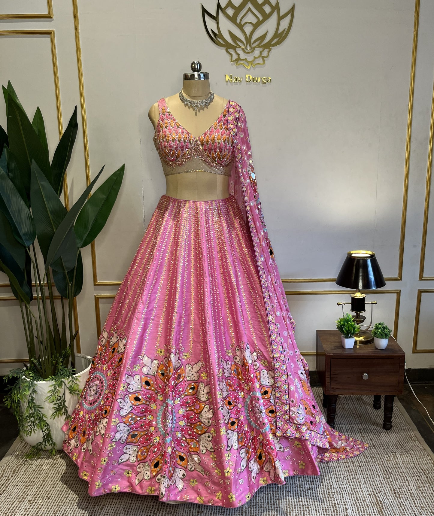 Pink Silk Statement