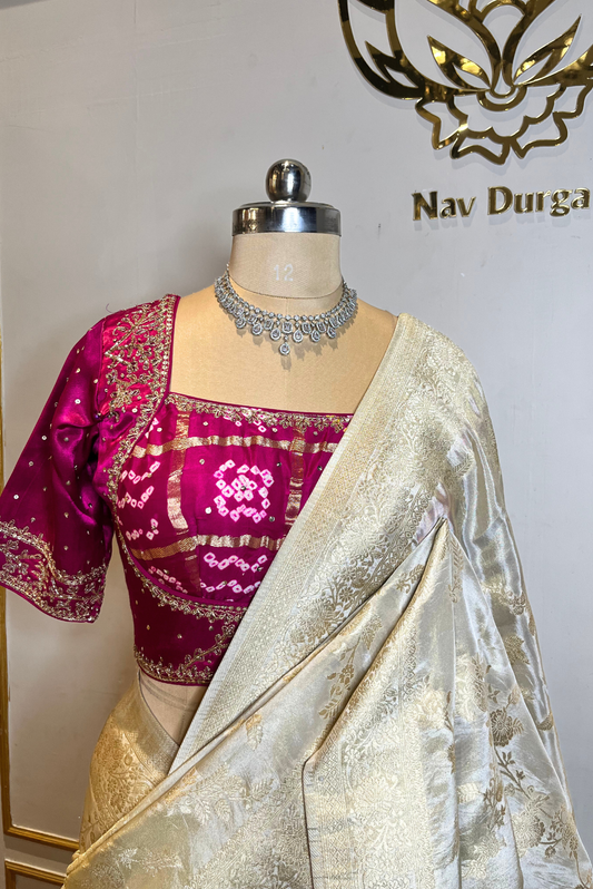 Cream Silk Statement