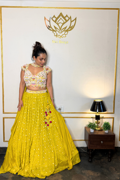 Pearl Glow Lehenga