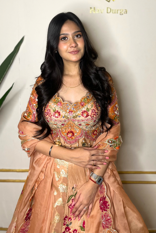 Tangerine Festive Bloom