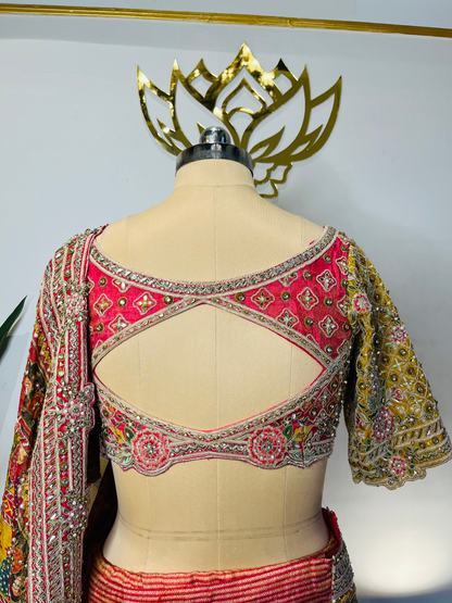 Multicolor Motion Saree