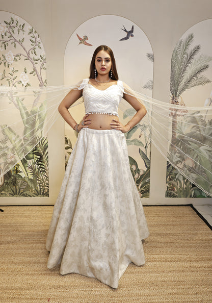 Shimmer Drape Ensemble