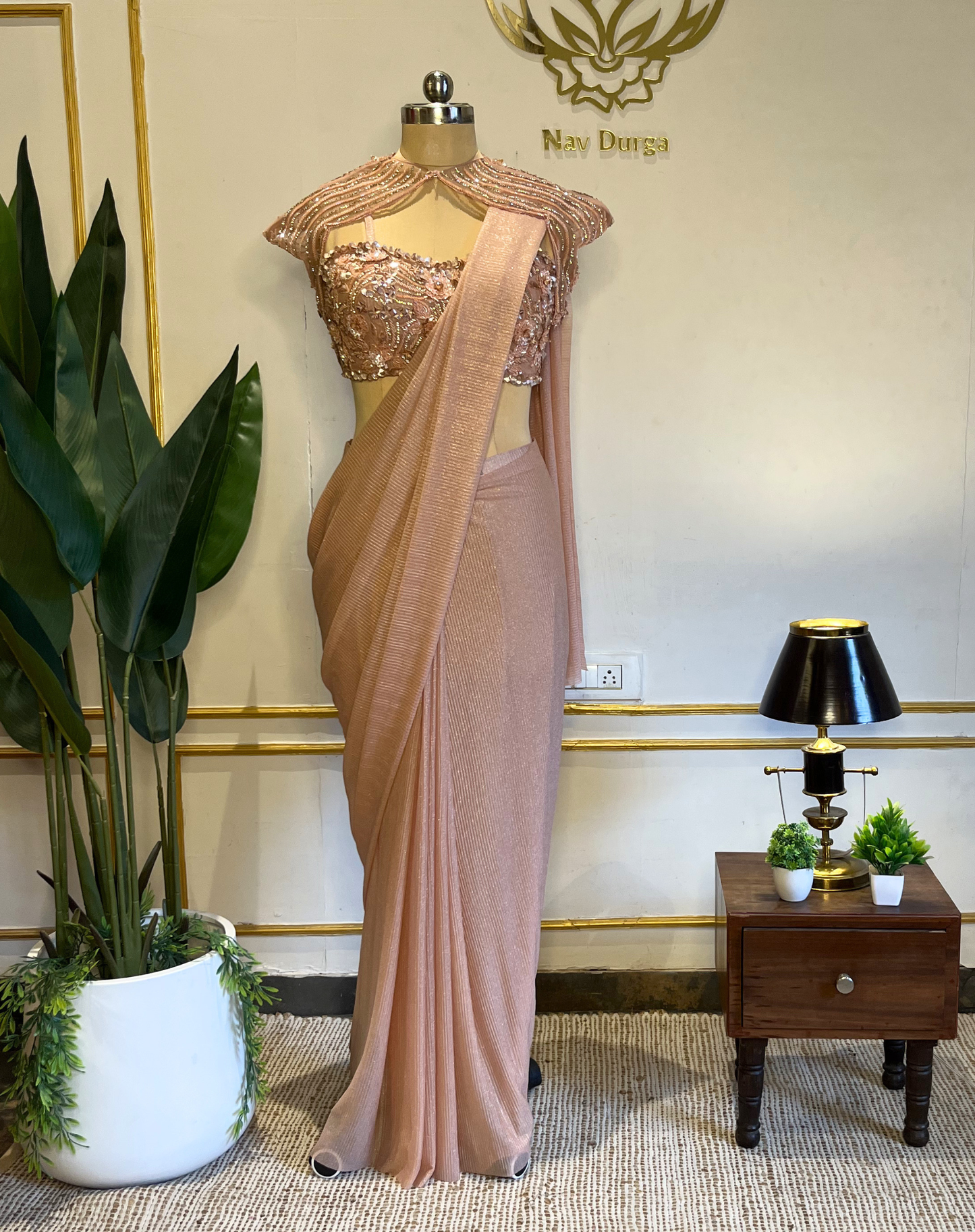 Sculpted Architectural Drape