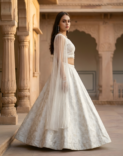 Shimmer Drape Ensemble