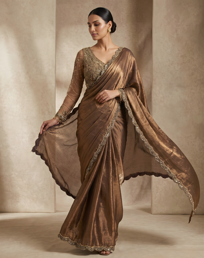 Bronze Gleam Drape