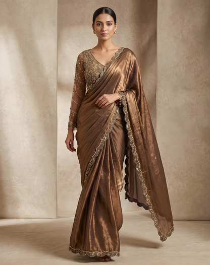 Bronze Gleam Drape