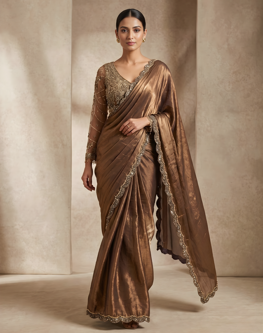 Bronze Gleam Drape