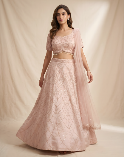 Pink Crepe Affair