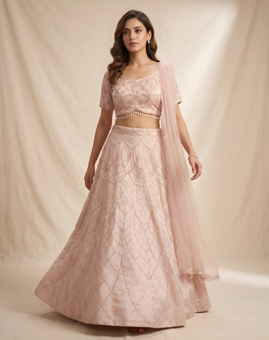 Pink Crepe Affair