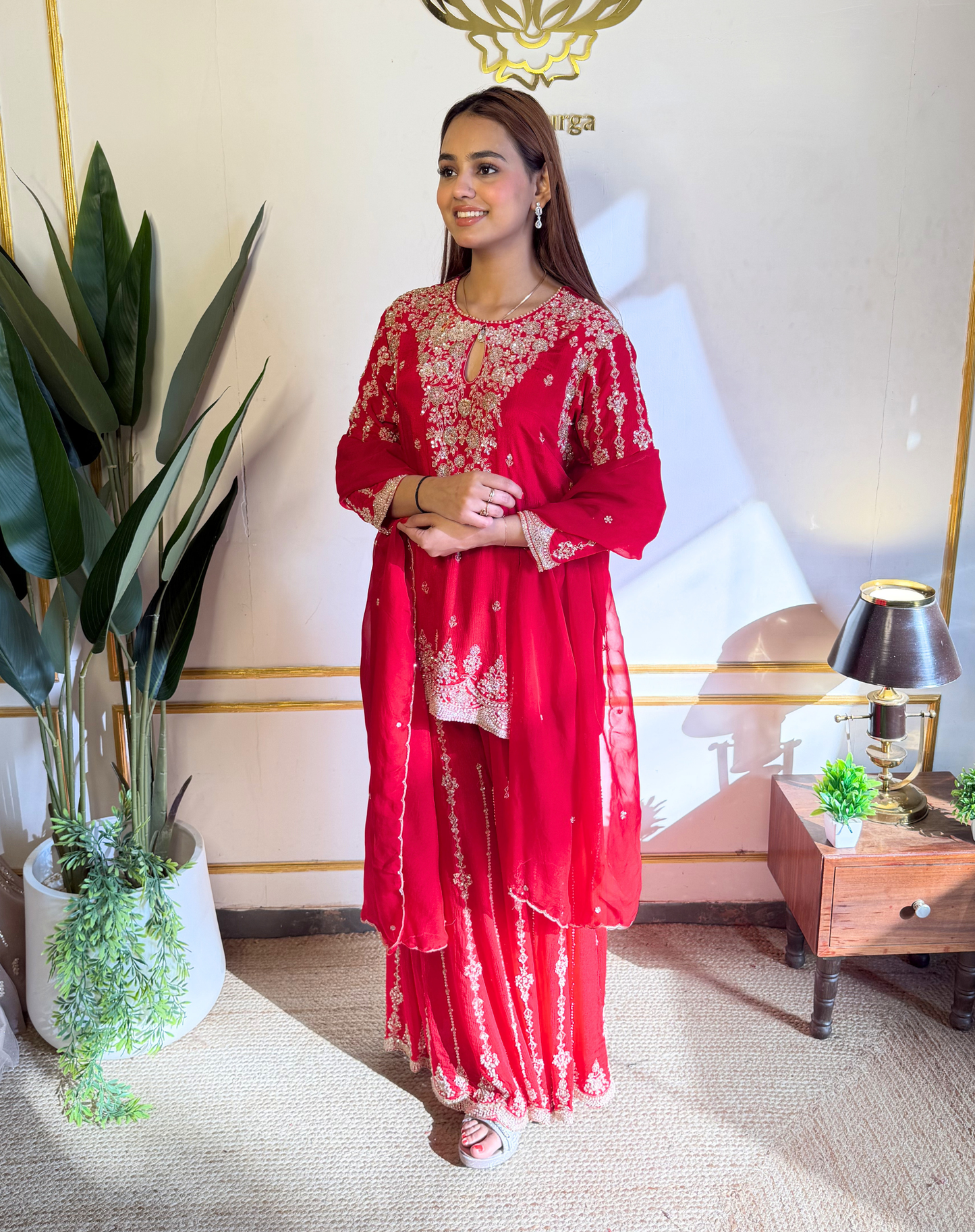 Zardosi Red Edit