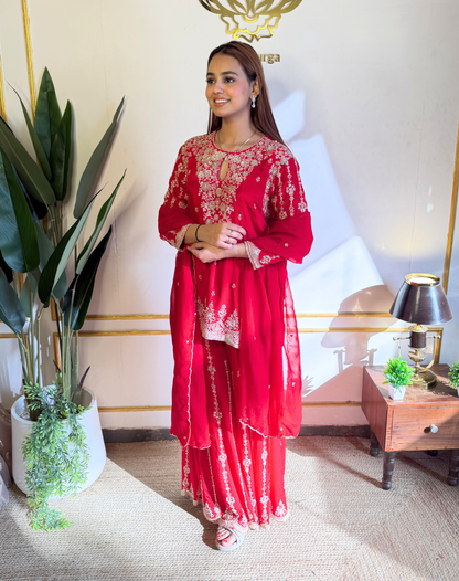 Zardosi Red Edit