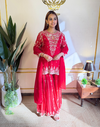 Zardosi Red Edit
