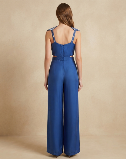 Sapphire Mosaic Jumpsuit