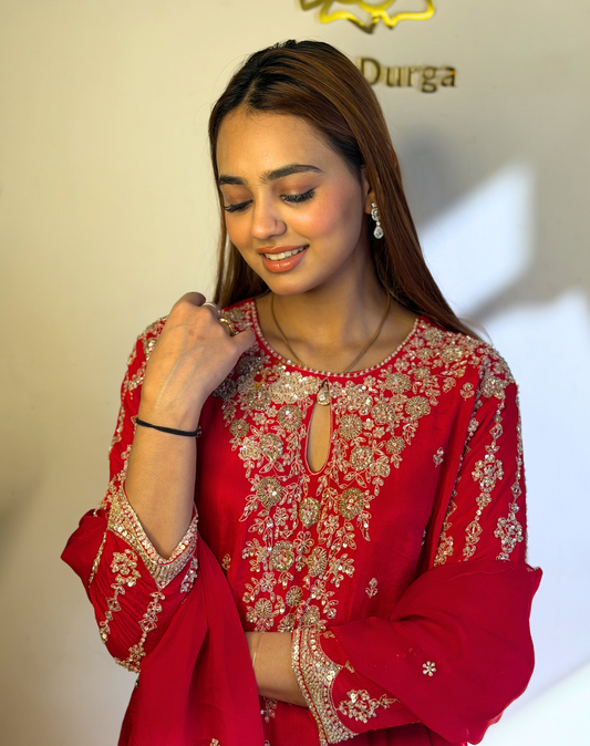 Zardosi Red Edit