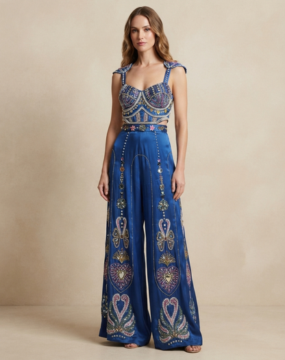 Sapphire Mosaic Jumpsuit