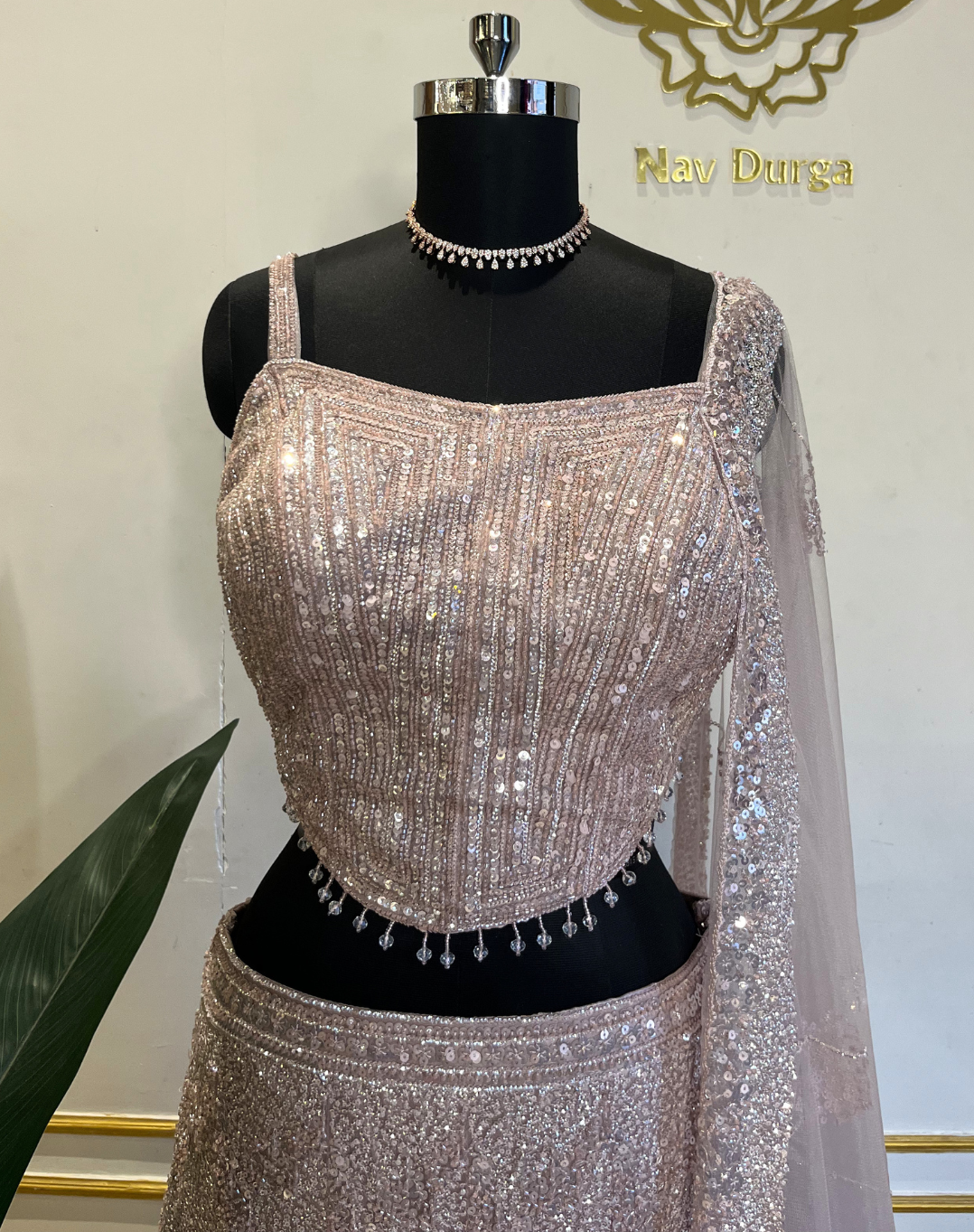 Starlit Gold Lehenga