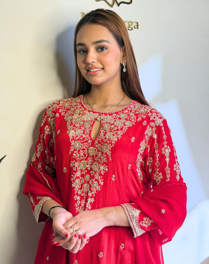 Zardosi Red Edit
