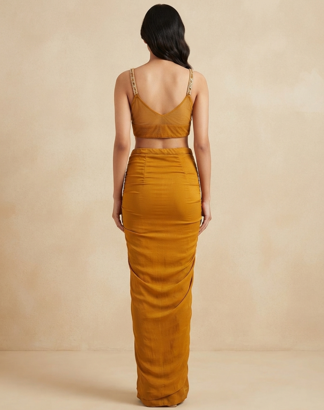Amber Dusk Draped Set