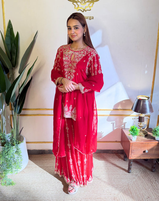 Zardosi Red Edit
