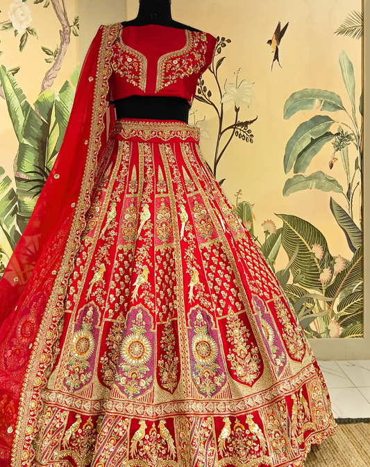Scarlet Bridal Majesty