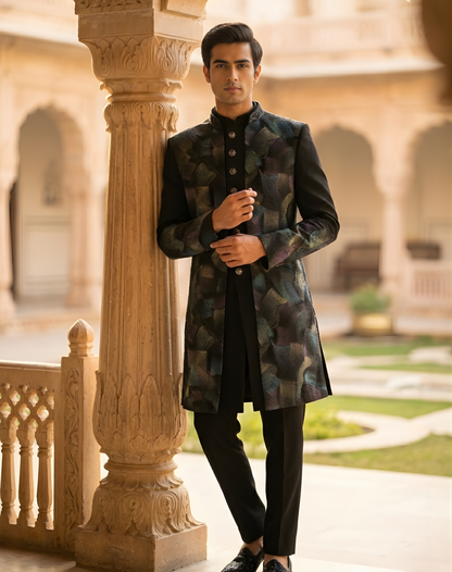 Noir Gleam Kurta