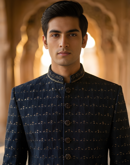 Azure Charm Kurta
