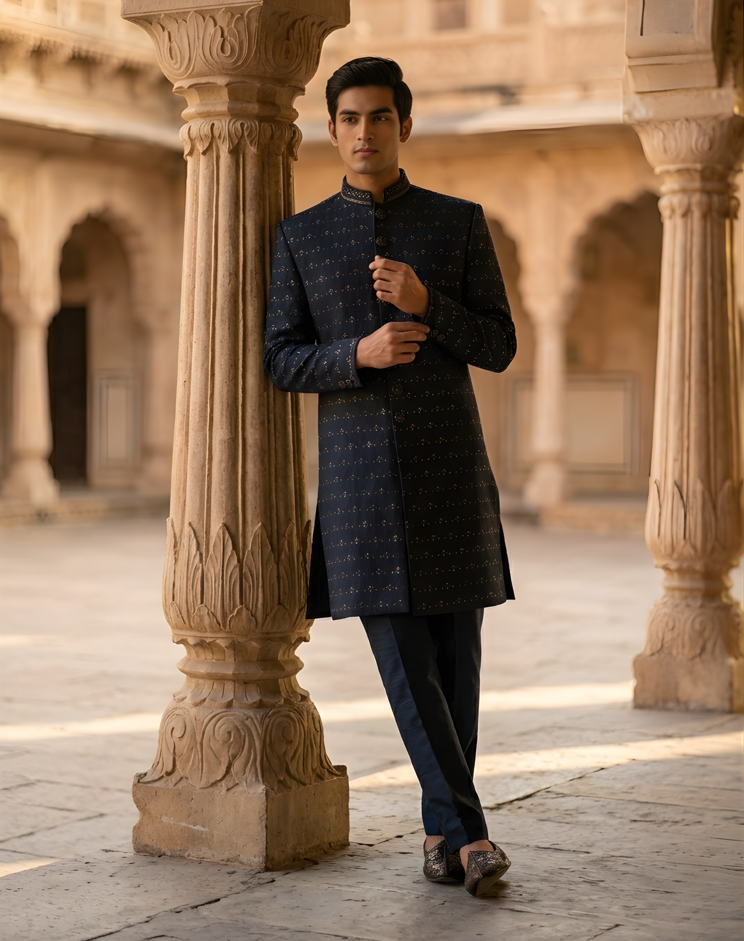 Azure Charm Kurta