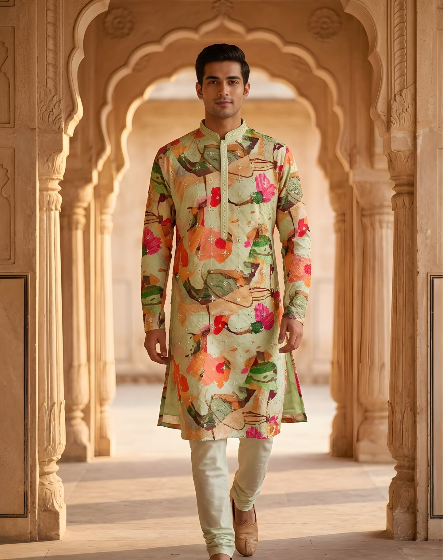 Silk Storyline Kurta