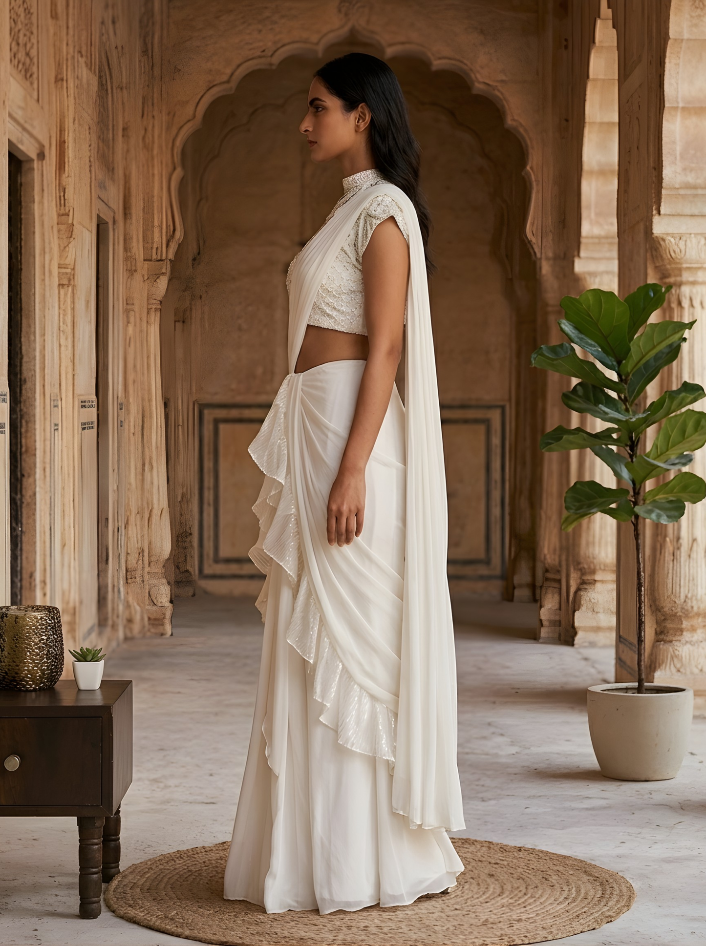 Ethereal White Elegance
