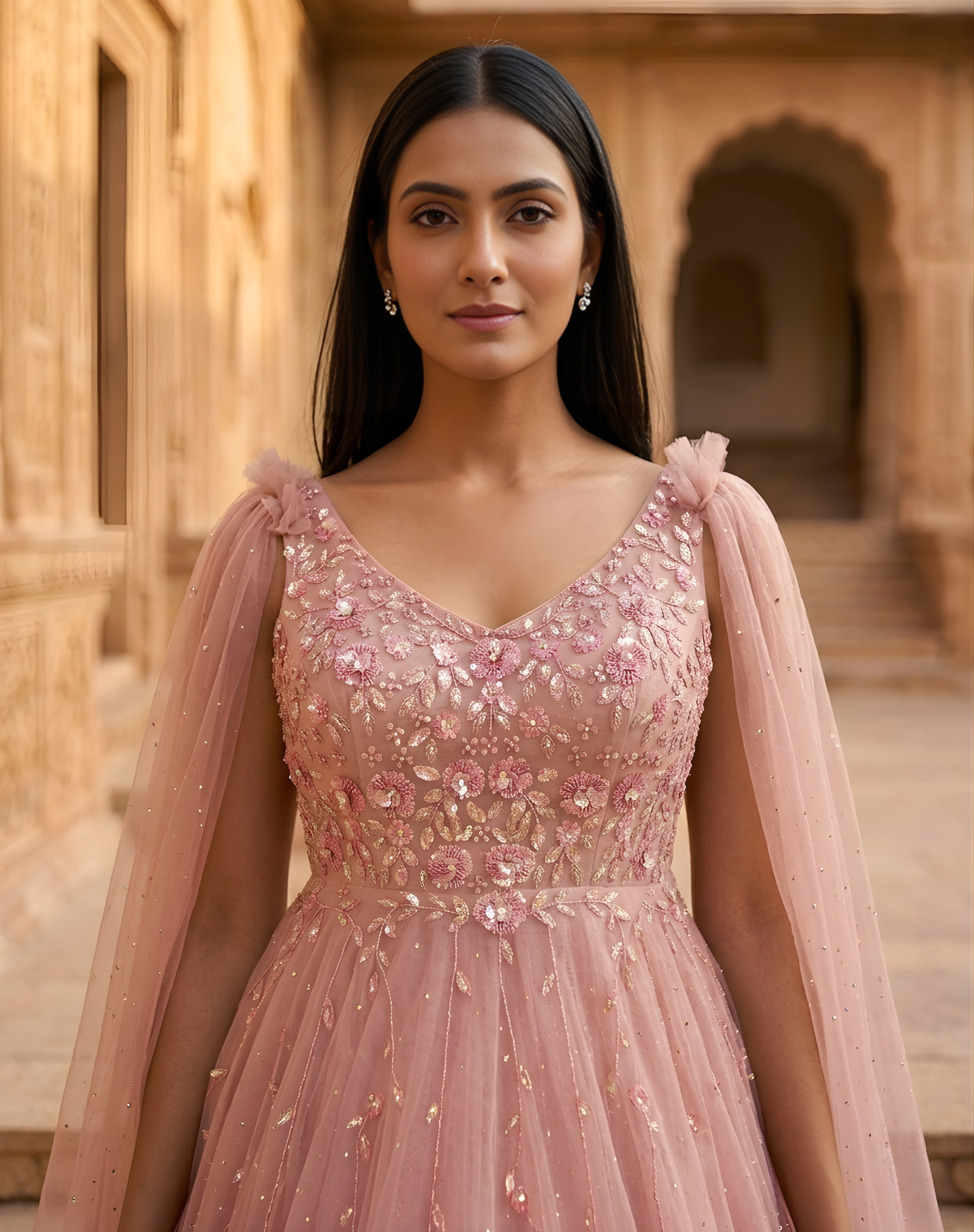 Lavender Whisper Gown