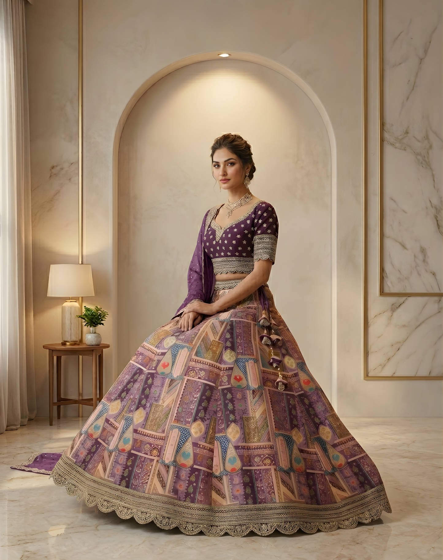 Purple Banarasi Dream