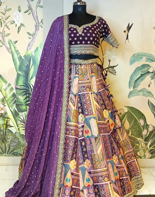 Purple Banarasi Dream