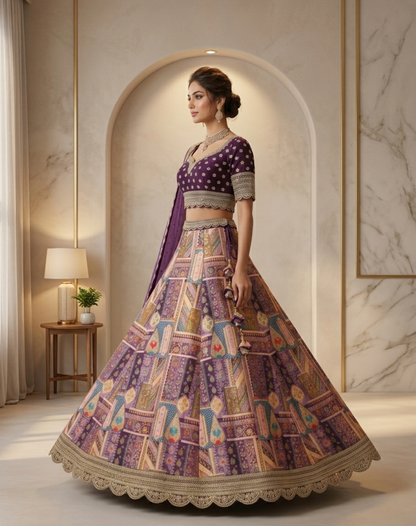 Purple Banarasi Dream