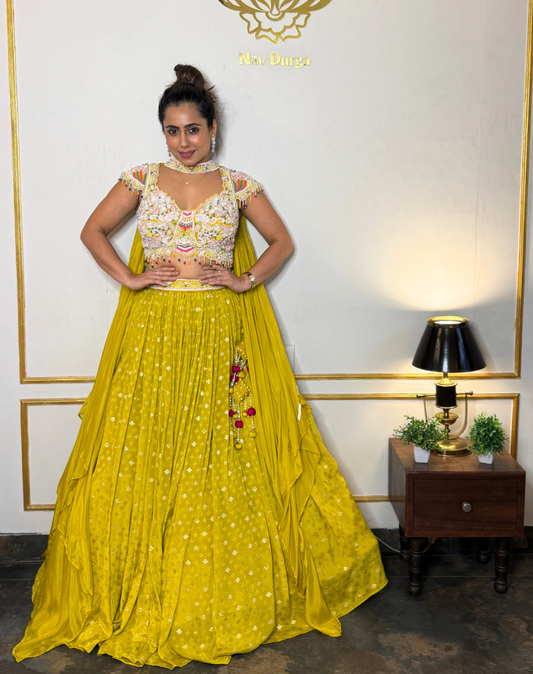 Pearl Glow Lehenga