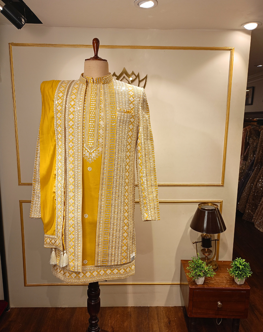 Golden Festive Wear