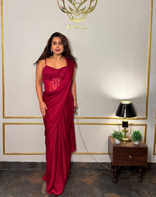 Scarlet Drape Glam