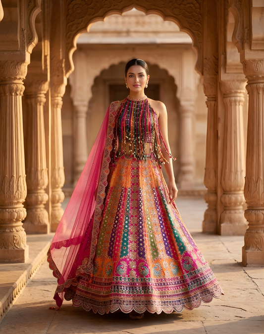 Tassel Glow Lehenga