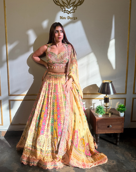 Festive Glow Lehenga