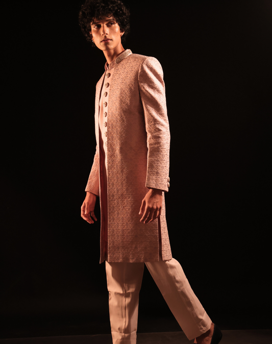 Rose Quartz Sherwani