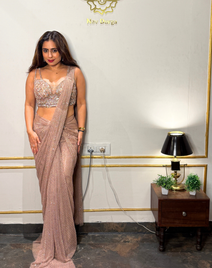 Rose Glow Drape