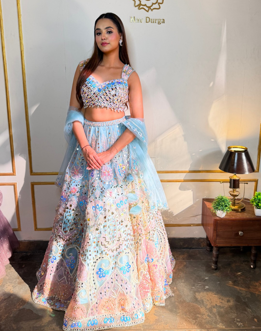 Celestial Pearl Lehenga