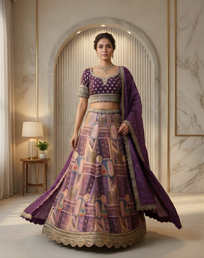 Purple Banarasi Dream