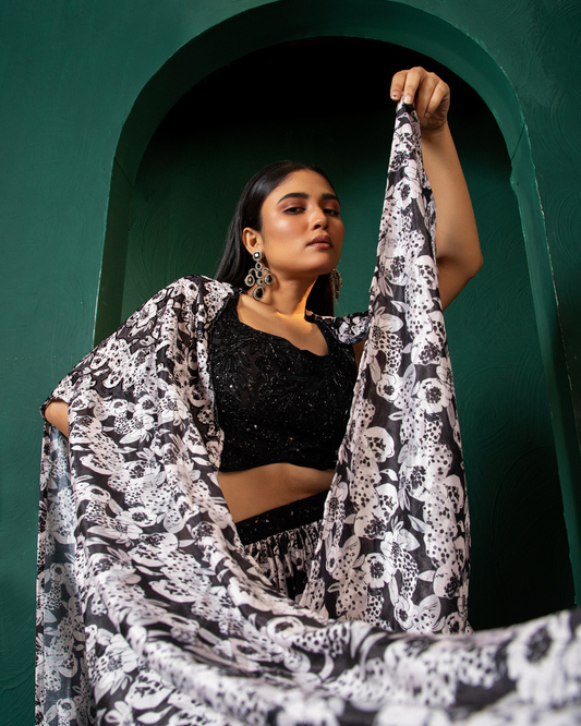 Printed Glam Set