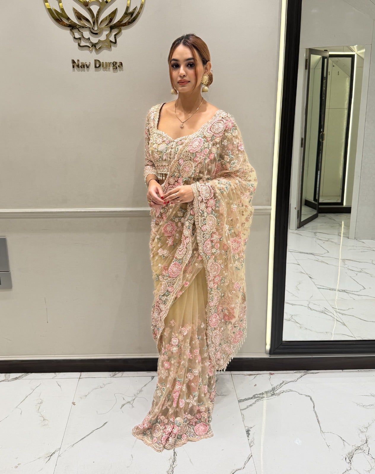 Beige Drape Story