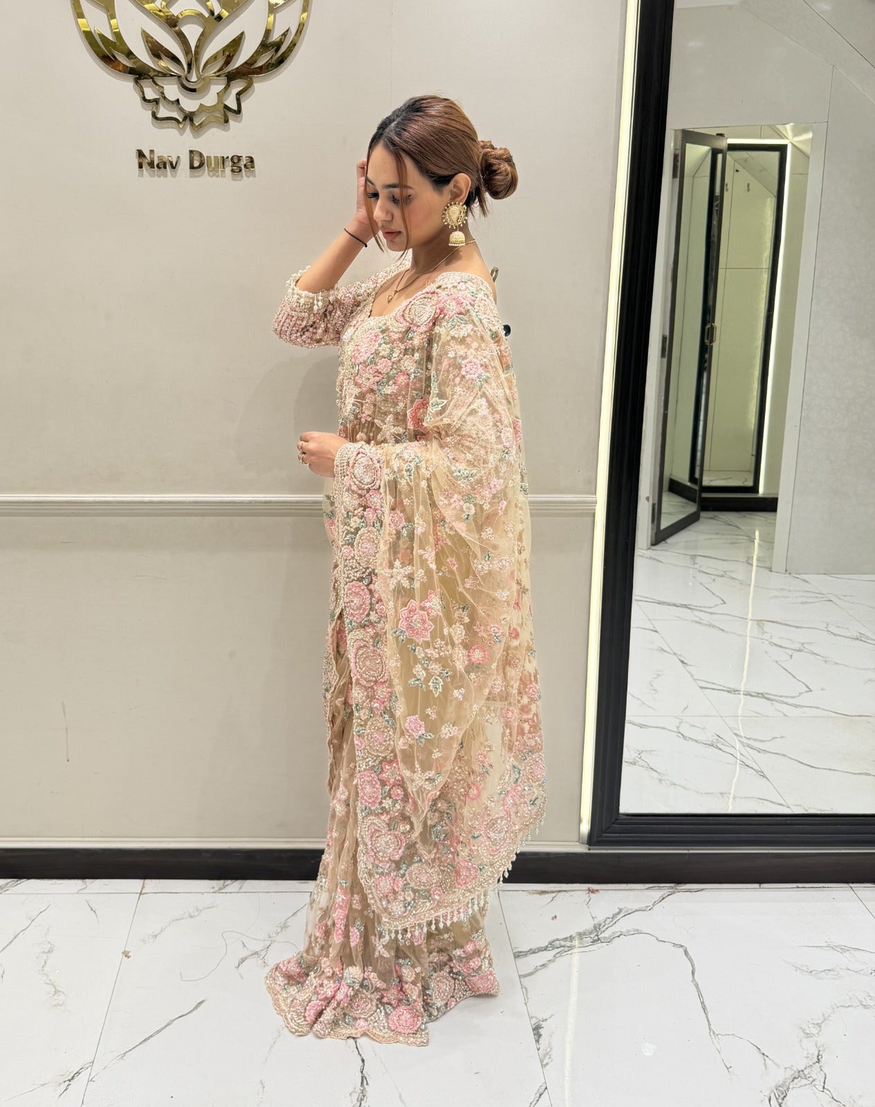 Beige Drape Story