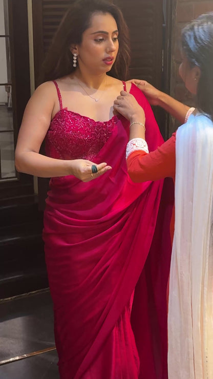 Scarlet Drape Glam