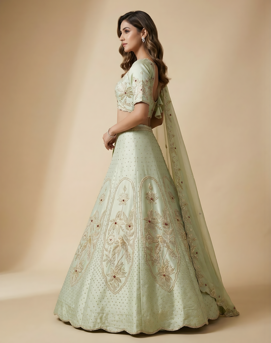 Regal Green Tapestry